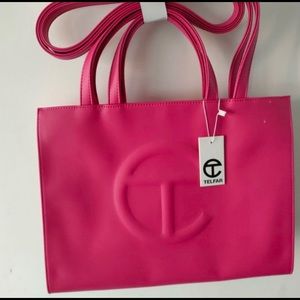 Telefar hot pink bag